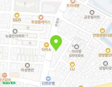 경기도 안양시 동안구 관평로 318 (관양동, 비엔비빌딩) 지도