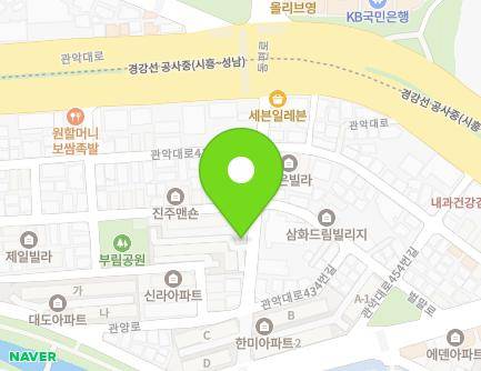 경기도 안양시 동안구 관악대로434번길 26 (관양동) 지도