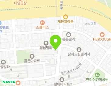 경기도 안양시 동안구 관악대로434번길 22 (관양동) 지도