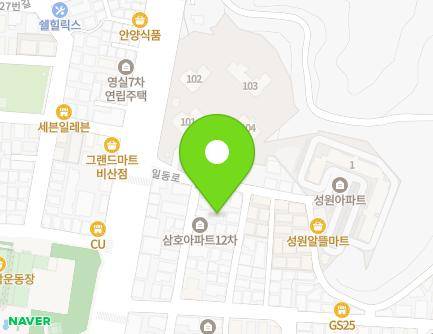 경기도 안양시 동안구 평촌대로396번길 19-25 (비산동, 화남빌라) 지도