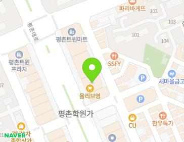 경기도 안양시 동안구 평촌대로 132 (평촌동, 제일빌딩) 지도
