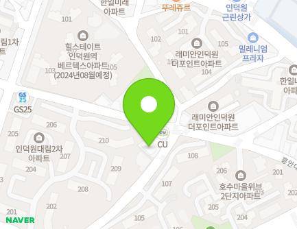 경기도 안양시 동안구 평의길 53 (평촌동) 지도