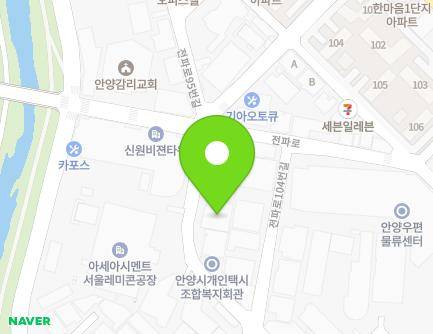 경기도 안양시 동안구 시민대로109번길 62 (호계동) 지도