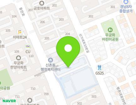 경기도 안양시 동안구 동안로 26 (호계동, 신기초등학교) 지도