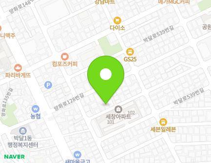 경기도 안양시 만안구 박달로525번길 30-9 (박달동, 애반다세대) 지도