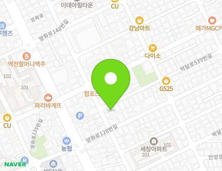 경기도 안양시 만안구 박달로525번길 46-4 (박달동) 지도