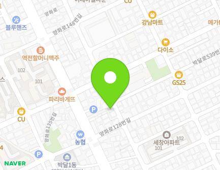 경기도 안양시 만안구 박달로525번길 45 (박달동) 지도