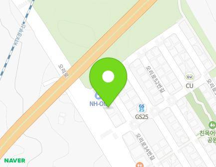 경기도 안양시 만안구 오리로 58 (박달동) 지도