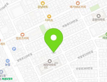 경기도 안양시 만안구 박달로525번길 30-25 (박달동) 지도