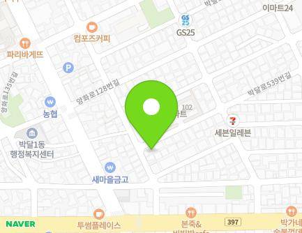 경기도 안양시 만안구 박달로525번길 20-4 (박달동) 지도