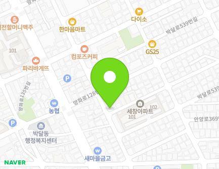 경기도 안양시 만안구 박달로525번길 30 (박달동) 지도