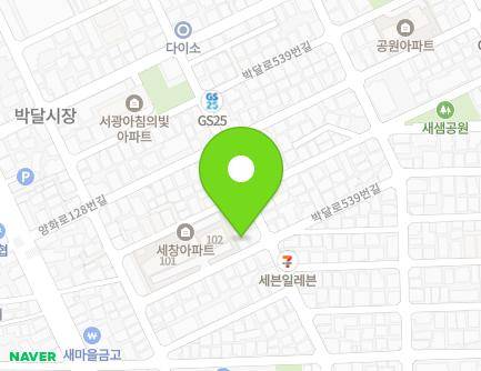 경기도 안양시 만안구 박달로525번길 20-19 (박달동) 지도