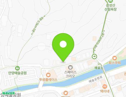 경기도 안양시 만안구 예술공원로131번길 21 (석수동, 타운하우스) 지도