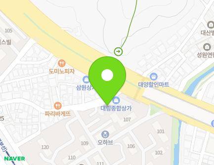 경기도 안양시 만안구 경수대로 1201 (석수동, 석수e-편한세상상가동) 지도