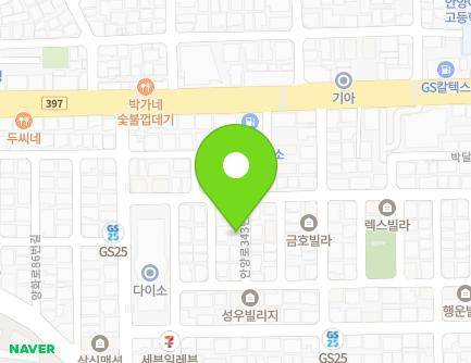 경기도 안양시 만안구 안양로343번길 77-6 (안양동, 그라시아빌) 지도