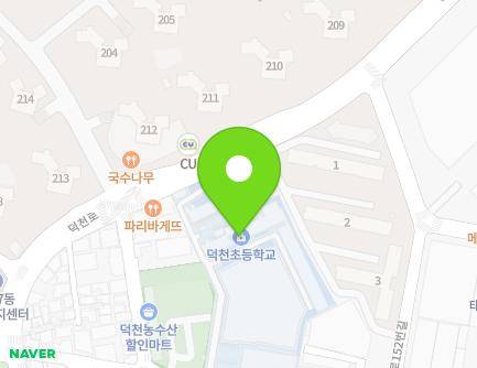 경기도 안양시 만안구 전파로 27 (안양동, 덕천초등학교) 지도