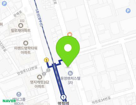 경기도 안양시 만안구 덕천로 45 (안양동, 동영벤처스텔) 지도