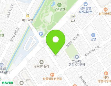 경기도 안양시 만안구 삼덕로 94-1 (안양동, 라온캐슬) 지도