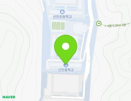 경기도 안양시 만안구 능곡로 78 (안양동, 신안중학교) 지도