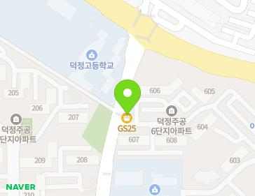 경기도 양주시 고암길 252-40 (고암동, 조은마을주공6단지아파트) 지도