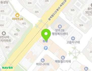 경기도 양주시 고읍로 76 (광사동, 양주농협덕현지점) 지도