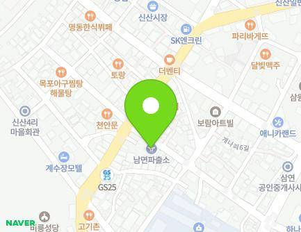 경기도 양주시 남면 개나리길 50 (남면파출소) 지도