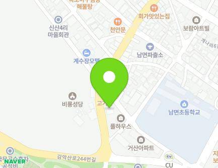 경기도 양주시 남면 개나리2길 8 (소현어린이집) 지도