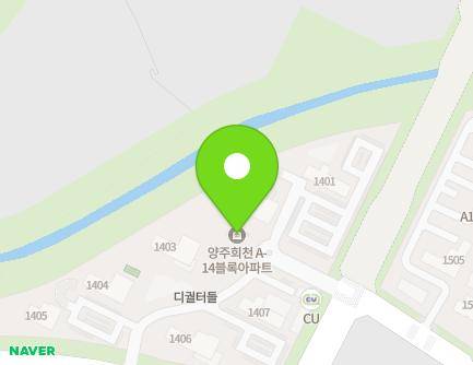 경기도 양주시 회천중앙로 281 (덕계동, 양주회천14단지) 지도