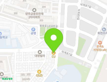 경기도 양주시 평화로1416번길 66-2 (덕계동) 지도