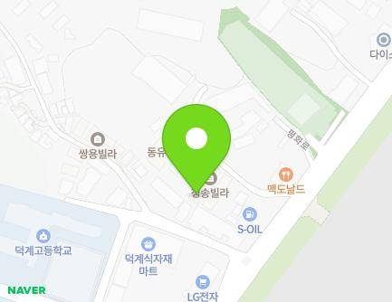 경기도 양주시 평화로 1509-15 (덕계동, 청솔빌라) 지도