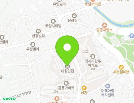 경기도 양주시 평화로1429번길 57 (덕계동, 대원주택) 지도