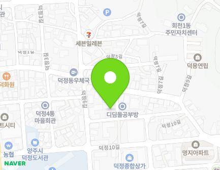경기도 양주시 덕정8길 28 (덕정동, 신일연립) 지도