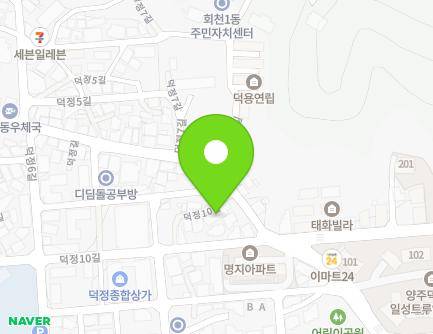 경기도 양주시 덕정길 78 (덕정동, 쉐르하우스) 지도