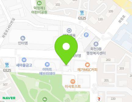 경기도 양주시 회정로 132 (덕정동, 파르코프라자) 지도