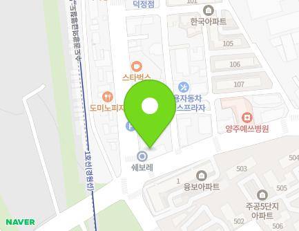경기도 양주시 회정로 91 (덕정동) 지도