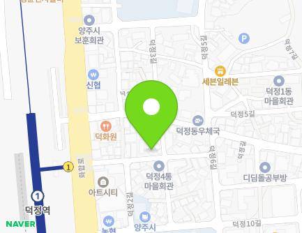 경기도 양주시 화합로1361번길 19 (덕정동) 지도