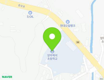 경기도 양주시 백석읍 중앙로223번길 10-11 (백석초등학교) 지도