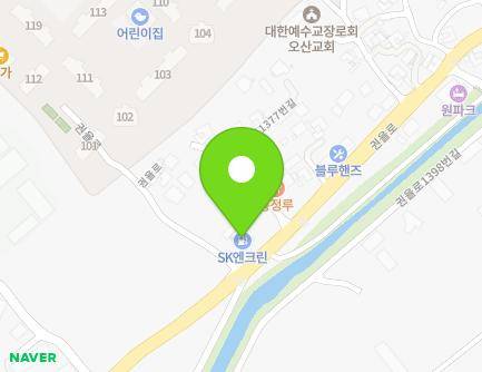 경기도 양주시 백석읍 권율로 1375 지도
