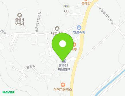 경기도 양주시 백석읍 권율로 1111-8 (홍죽1리마을회관) 지도