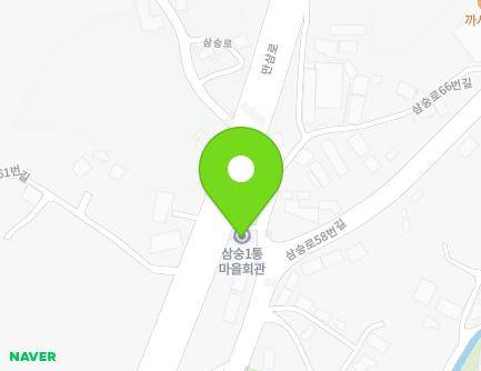 경기도 양주시 삼숭로 59 (삼숭동, 삼숭1통마을회관) 지도