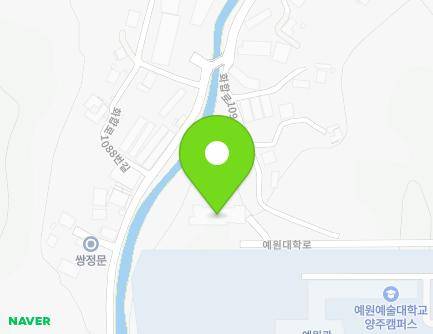 경기도 양주시 은현면 예원대학로 44-52 (유한회사예문기획기숙사) 지도