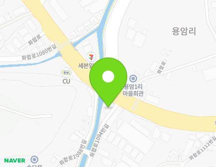 경기도 양주시 은현면 화합로 1092 (용암약국) 지도