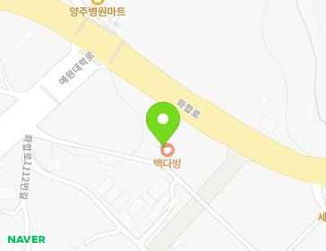 경기도 양주시 은현면 화합로 1148 지도
