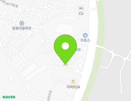 경기도 양주시 평화로1657번길 1-8 (회정동) 지도