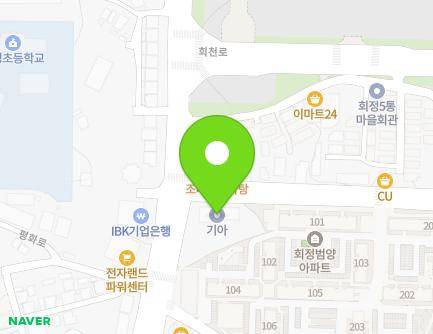 경기도 양주시 평화로1570번길 6 (회정동) 지도