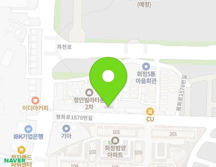 경기도 양주시 평화로1570번길 21 (회정동) 지도