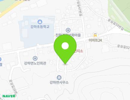 경기도 양평군 강하면 운심길 40-7 (양평소방서강하119지역대) 지도