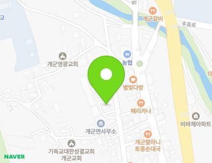 경기도 양평군 개군면 하자포길33번길 6 (개군보건지소) 지도
