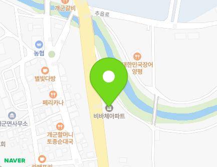 경기도 양평군 개군면 개군로 485 (양평비바체) 지도