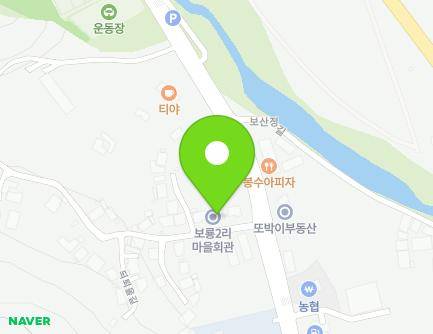 경기도 양평군 단월면 되퇴울길 4 (보룡2리마을회관) 지도